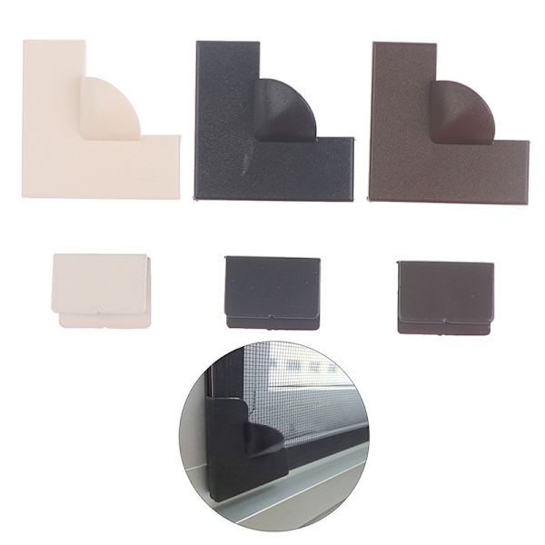 1 st fönsterhörn gjorda DIY magnetiska fönstertillbehör Gray