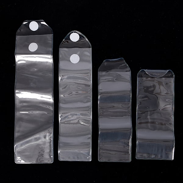 PVC Transparent Universal fjärrkontrollskydd Cover case 7*25cm