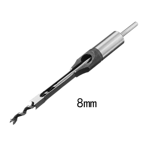 HSS Fyrkantshålsborrskruvborr Stål Insticksborrning Cravin 1/3 Inch (8mm)