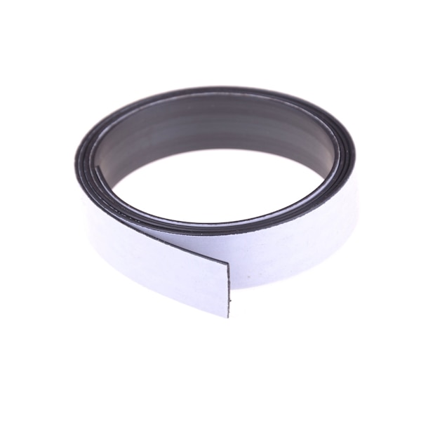 10 x 1 MM 1M Självhäftande flexibel gummimagnetremsa Tejp Ro 10*1mm