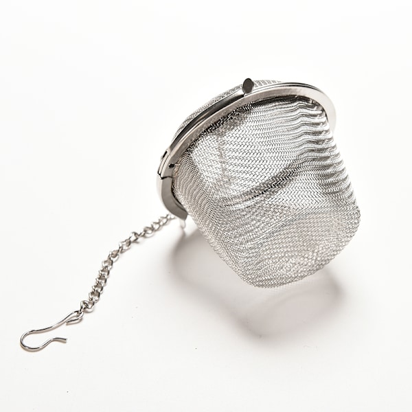 Praktisk teboll Spice Sil Mesh Infuser Filter Rostfritt