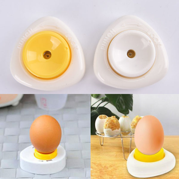 Egg Piercer Hål Seperater Bakery Tools Egg Puncher Piercer Kit White