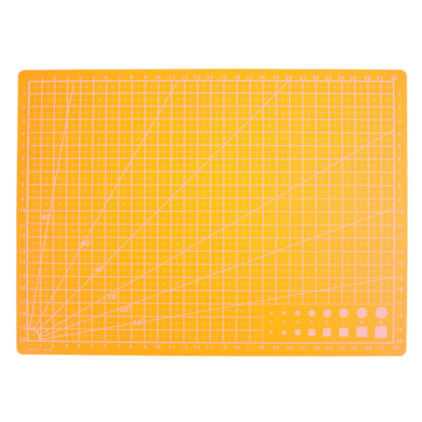 kontorspapper ting mattbräda a4 storlek pad modell hobby design Orange