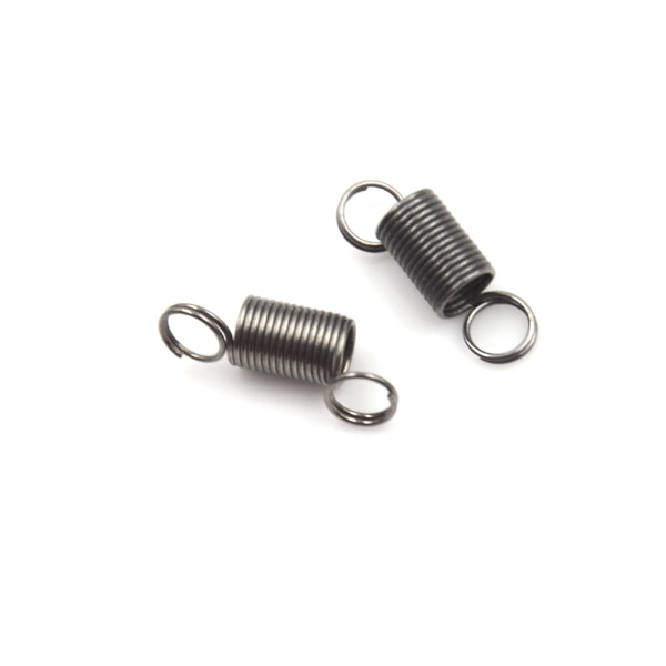 10 st 15 mm rostfritt stål liten dragfjäder med krok för T 0 1