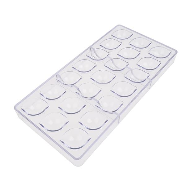 3D Form Polykarbonatbricka Kula Kula Tjock Kaka Mol Transparent