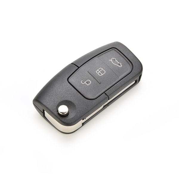 Flip Remote 3-knapps nyckelskalshållare passar för FORD Focus Fiesta