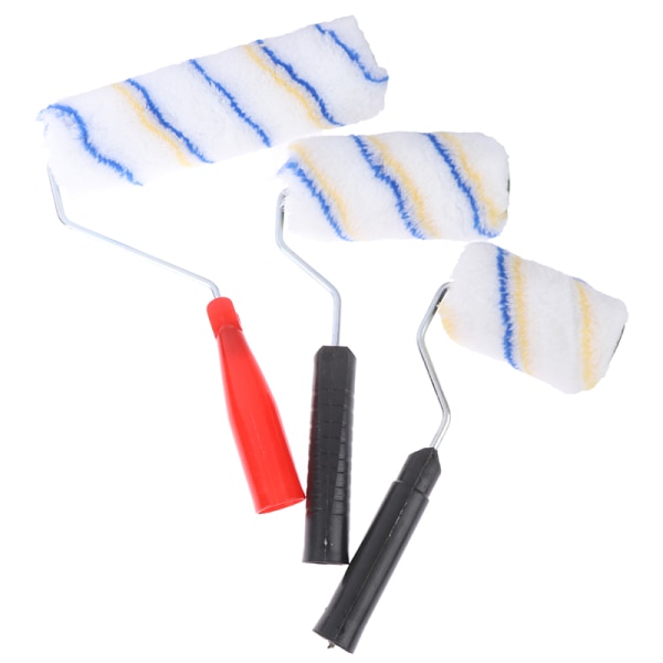 4” 6”9” Roller Brush Paint Roller Kort Långt skaft Penselrum M