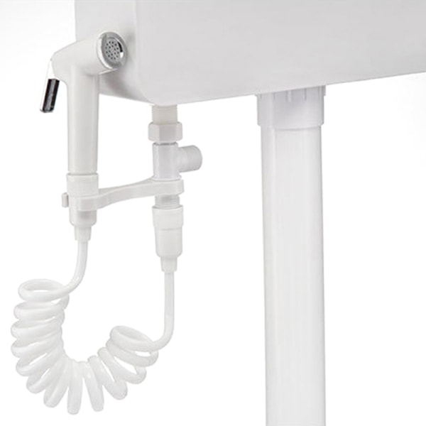ABS Bärbar Bidé Spray Set Handhållen Adapter Fäste Toalett 1.5m tensile
