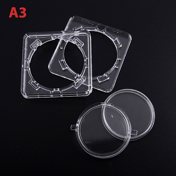 4cm Akryl Mynt Display Case Transparent Box Jubileums Med A3
