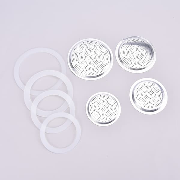 Rostfritt stål packning filterplatta och silikon gel ring Repla 9CUP
