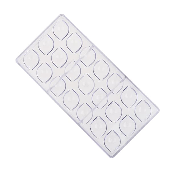 3D Form Polykarbonatbricka Kula Kula Tjock Kaka Mol Transparent