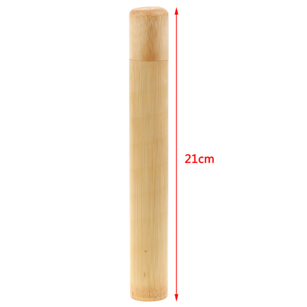Case Träfodral Tandborste Bambufiber Ho 21cm
