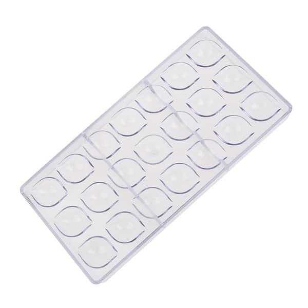 3D Form Polykarbonatbricka Kula Kula Tjock Kaka Mol Transparent