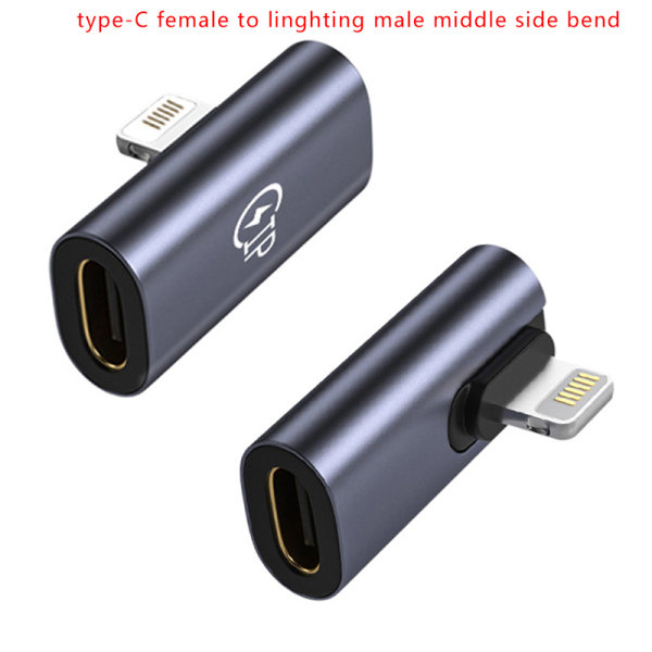 Lightning till Type-C Converter Mobiltelefonadapter USB-A till Typ A2