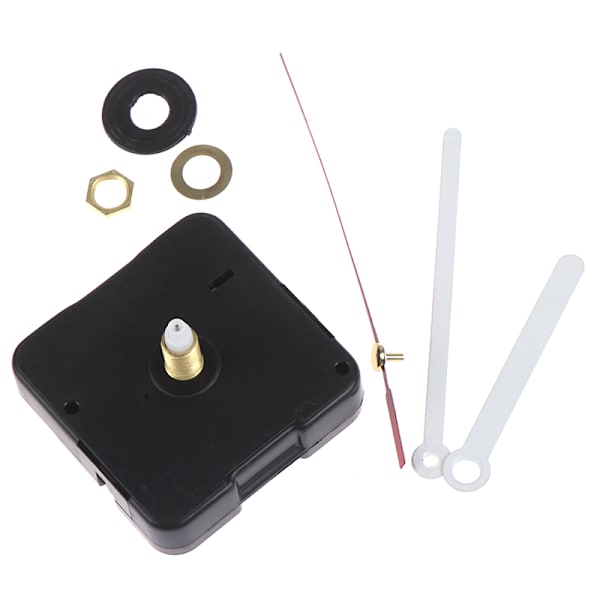 DIY Silent Classic sliver Quartz Watch Wall Clock Movement Mek