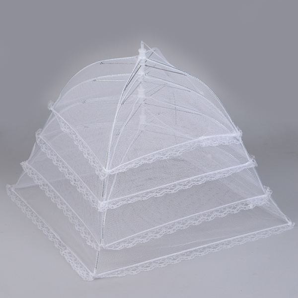 Mesh Vikbart Anti Fly Myggtält Kupolnät Paraply Picnic P B