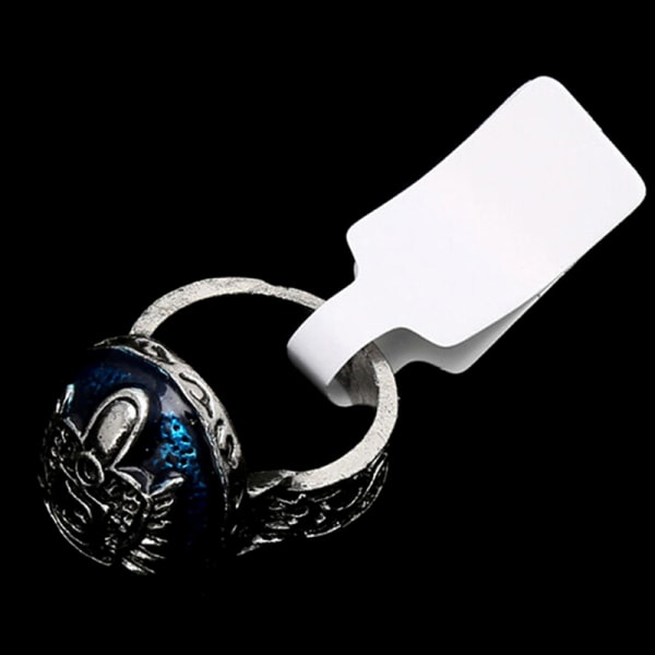 50/100st Tomma prislappar halsband ring smycken etiketter papper s 100Pcs