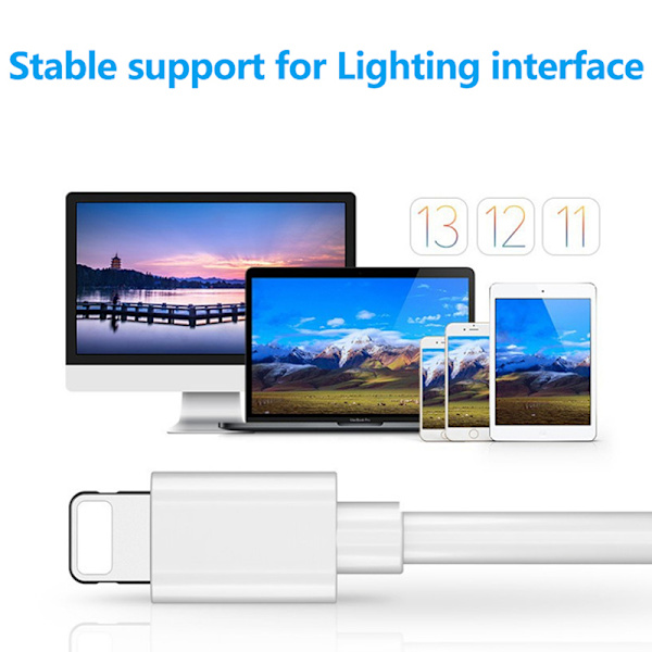 1m 1,5m 2m Snabbladdning För Apple Originalkabel För iPhone14 A3