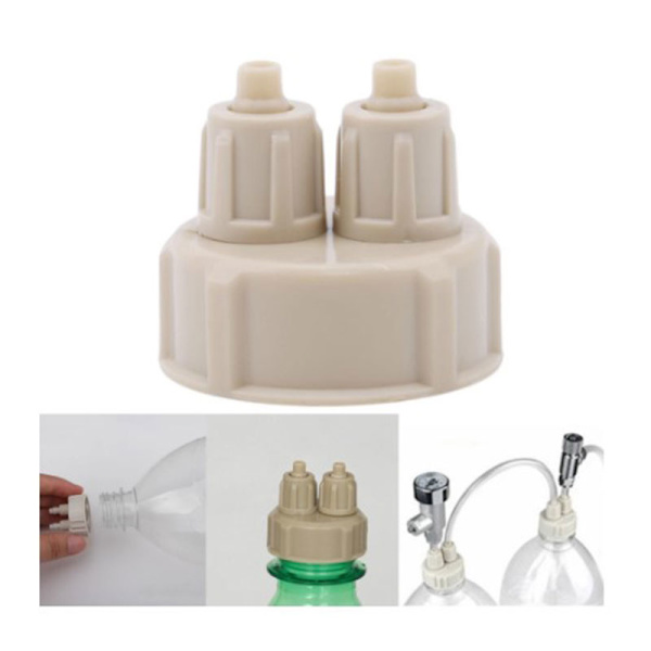 2st Aquarium DIY CO2 System Kit Generator Bottle Cap Quick Scr 34