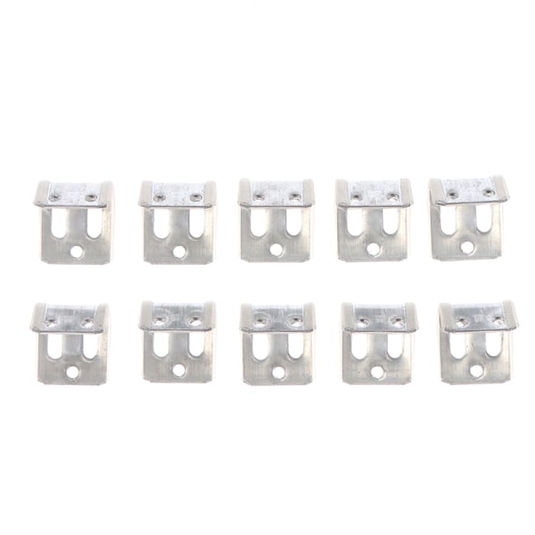 10Pc 5 Hål Soffa Fjäder Clip Fästelement Möbler Hushåll Enl