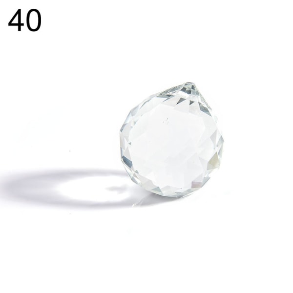 20/30/40 mm glaskristallkula prisma ljuskrona hängande hängsmycke 40 mm