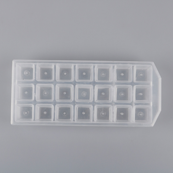 21Grid Ice Cube Pudding Maker Form Kylskåp Isform Mould