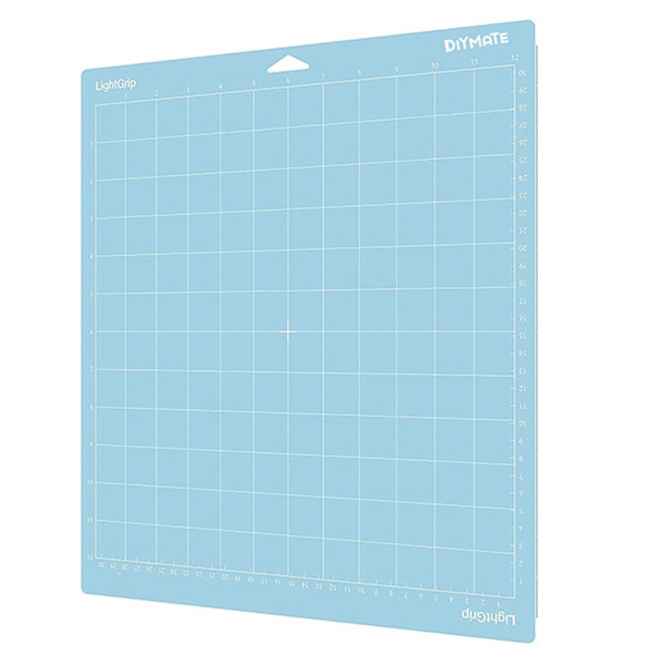 12x12in PVC självhäftande matta Basplatta Verktygsdyna Gör-det-själv tomt Purple