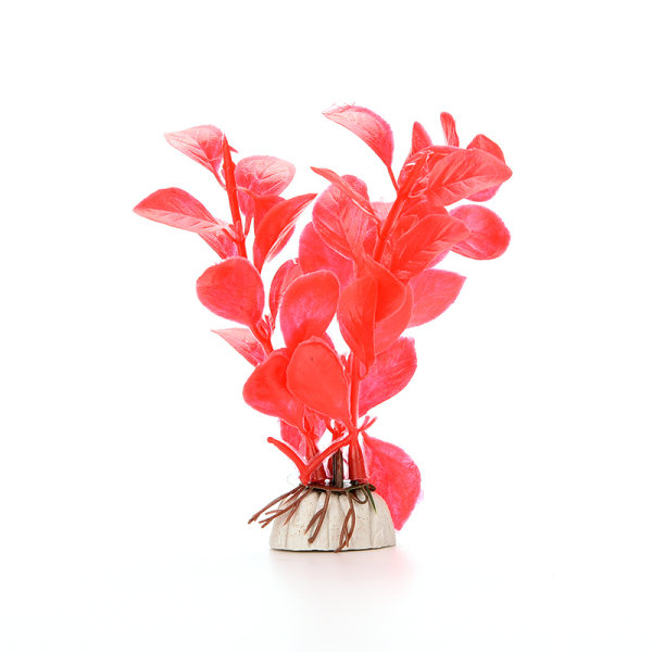 Akvarium konstgjord prydnad - Undervattens akvarium dekoration Red