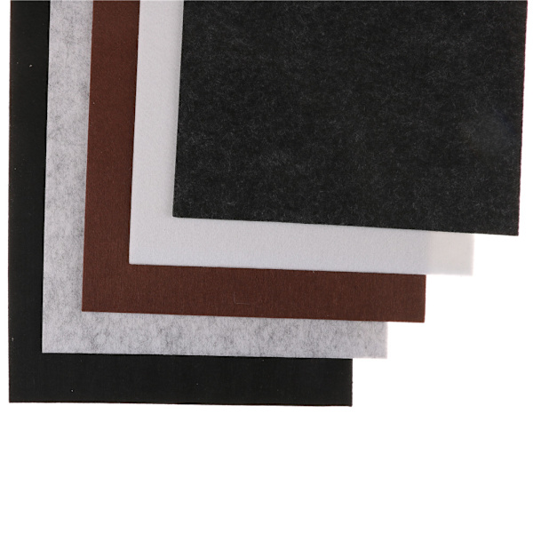 Självhäftande fyrkantiga filtdynor Möbelgolvskydd DIY Grey 0