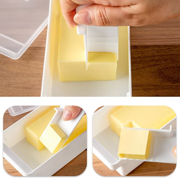 Japan Butter Box ting Organizer med lock Ost Konservering Box