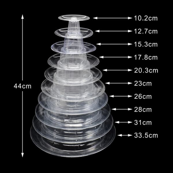 6/10 Tiers aron Display Stand Cupcake Tower Rack Cake Stand Ca 10 Layers