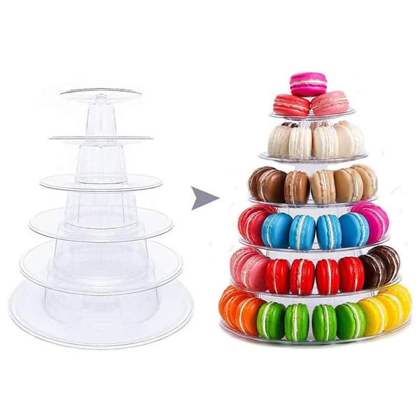 6/10 Tiers aron Display Stand Cupcake Tower Rack Cake Stand Ca 6 Layers