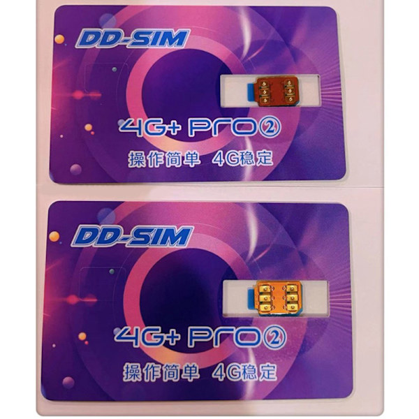DD sim För IP5 6G 6P 6S 6SP 7G 7P 8G 8P X XS XR XSmax IP11 11pr
