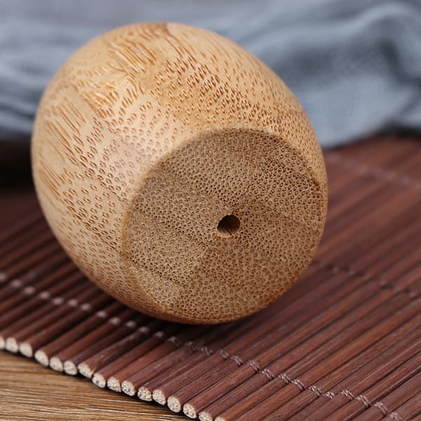 1st Bambu tandborsthållare Tandborste i trä Badrumsställ