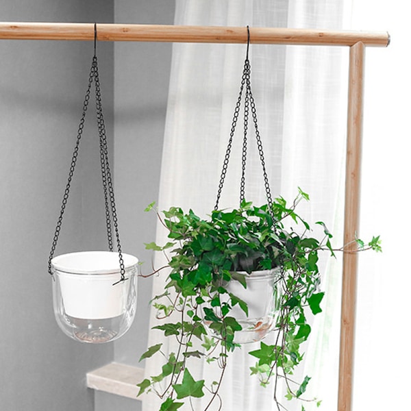 1st Hängande blomkruka Självabsorberande vatten Förtjockad plast La