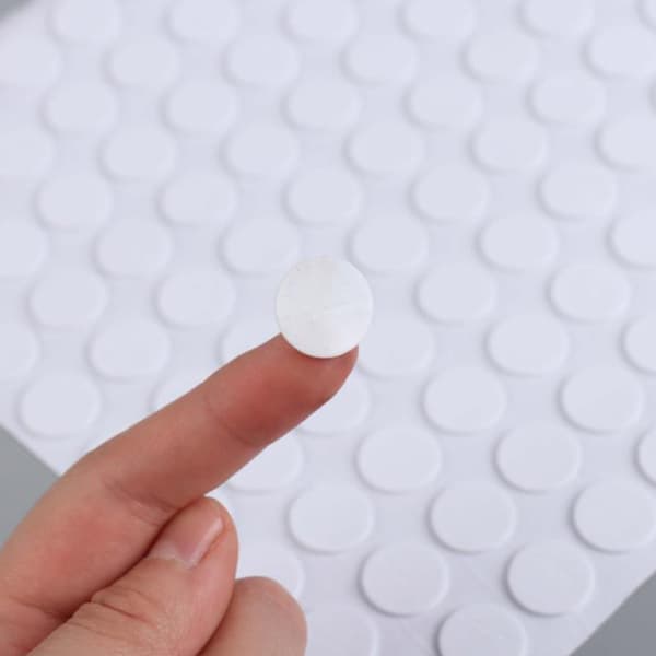 3D rund dubbelsidig självhäftande skumtejp Dot Disc Circle Multip B