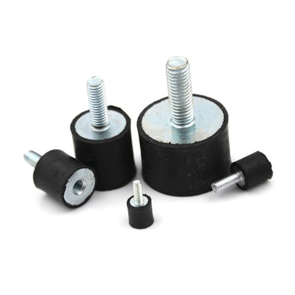 M3 M4 M5 M6 M8 gummidämpare Antivibrationsisolatorfästen 0 VD10*10*M4