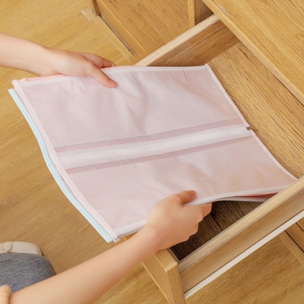 Skor Förvaringsväska Bärbar Reseskor Underkläder Strumpor Kläder Pink