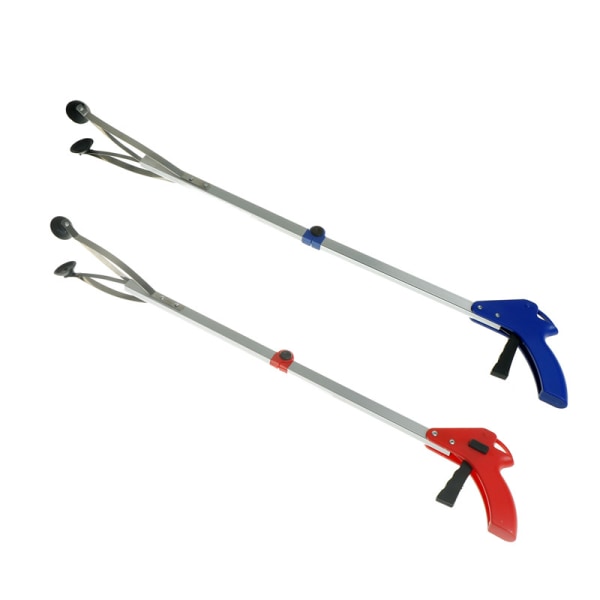 Hopfällbar Pick Up Tool Grabber Reacher Stick Reaching Grab Exten Blue