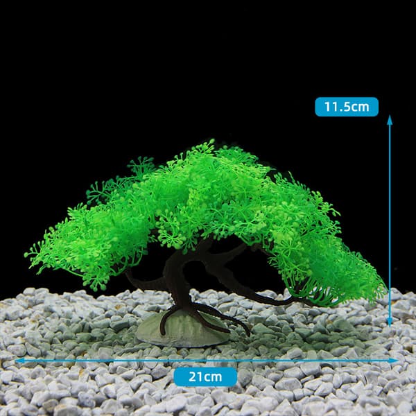 Fish Tank dekoration prydnader Simulerade tallar s Decorati 10