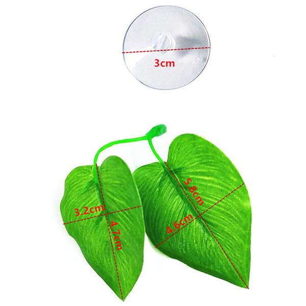 Betta Fish Rest Aquarium Leaf s Dekoration Spawning Ornamental