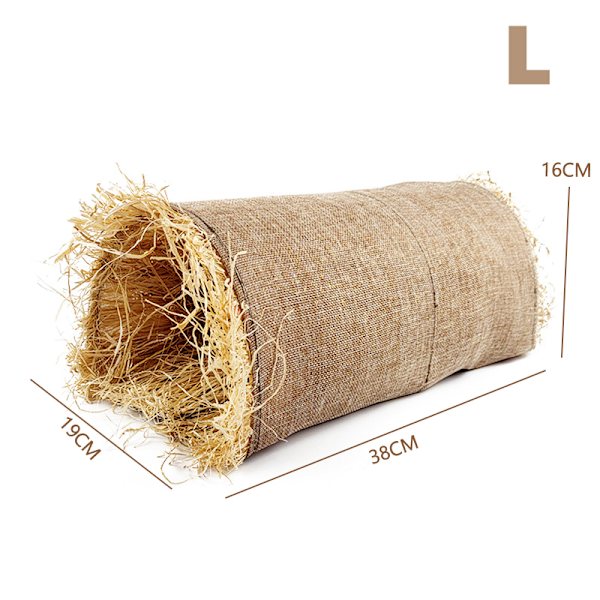 Hideaway Toy Animal Grass Halm Bunny Tunnel Toy Andas Gu 1L
