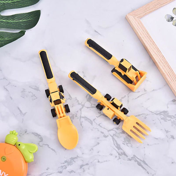3st Creative Kids Dining Tool Set PP Skedgaffel Set 2