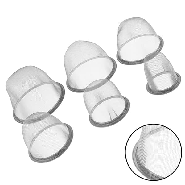 Återanvändbar rostfritt stål Mesh Te Infuser Sil Tekanna Tea L Outer diameter 8.8CM