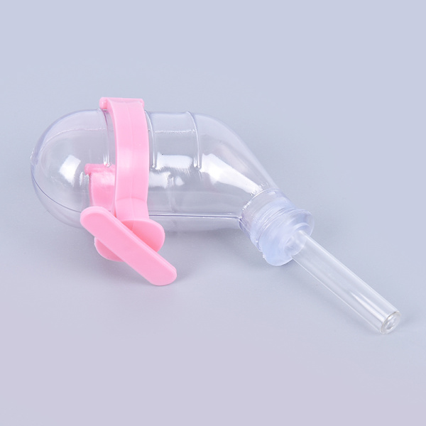 Husdjursdrickande Automatisk vattendricksskål för hamstervatten D Pink glass