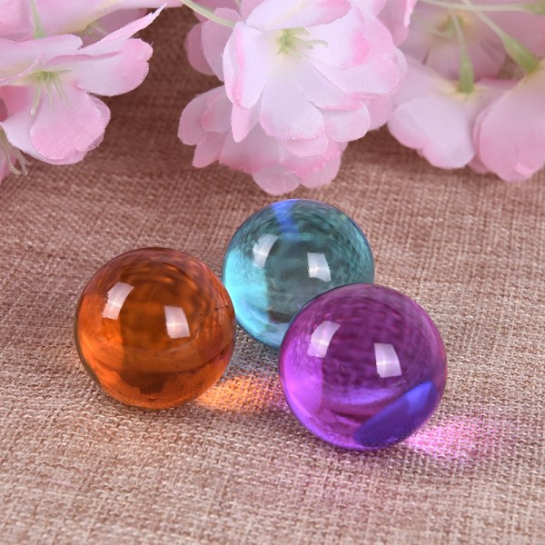 e Crystal Ball Natural Magic Ball Healing Sphere Quartz Balls C Red