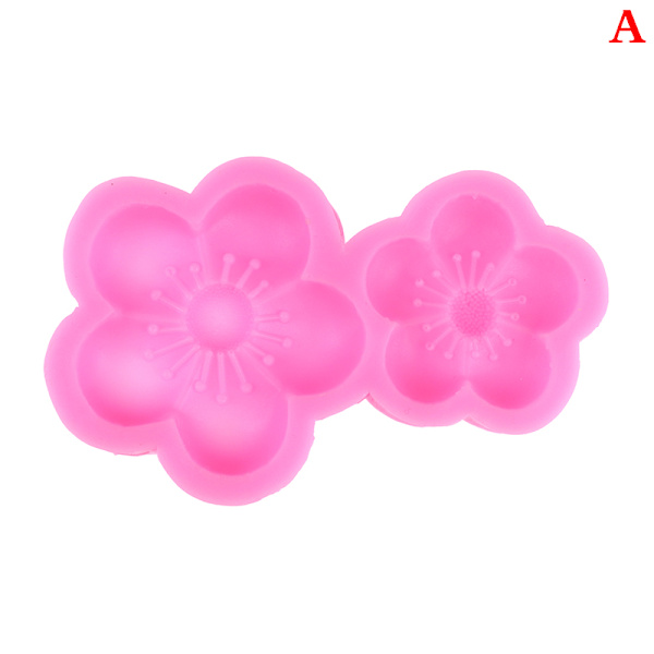 Nya sorters Blossom Flower Mjuk Form Fondant Choklad D A