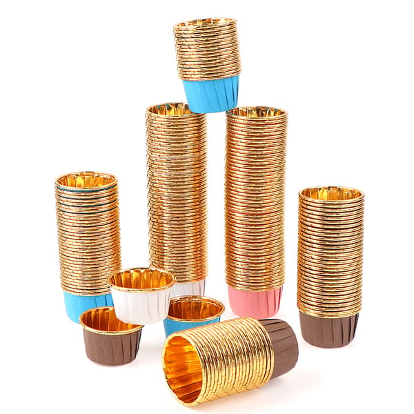 50st/förpackning Cupcake Liner Cake Wrappers Bakformsfat Case Cak B