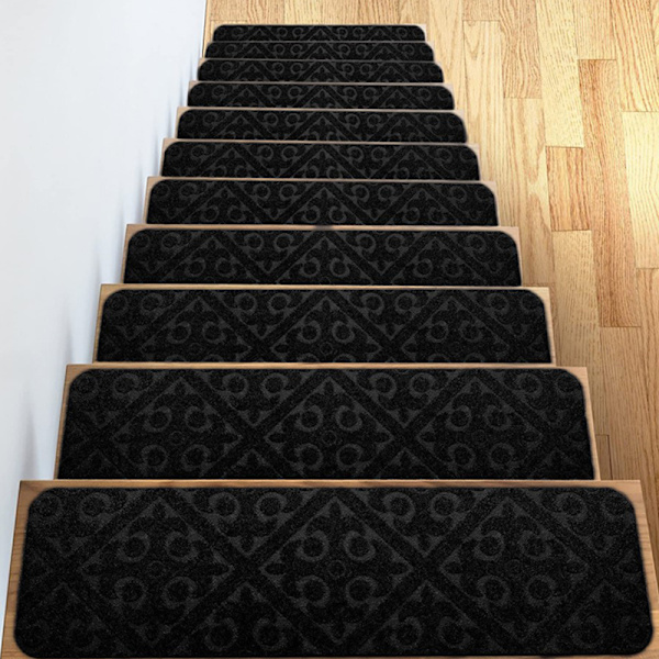 Trappmatta inomhus halkskydd Trappmatta trampar matta halkfri Black
