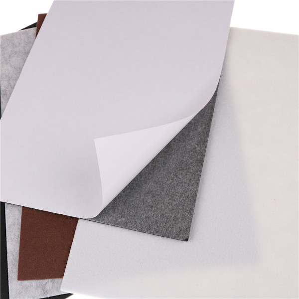 Självhäftande fyrkantiga filtdynor Möbelgolvskydd DIY Grey 0